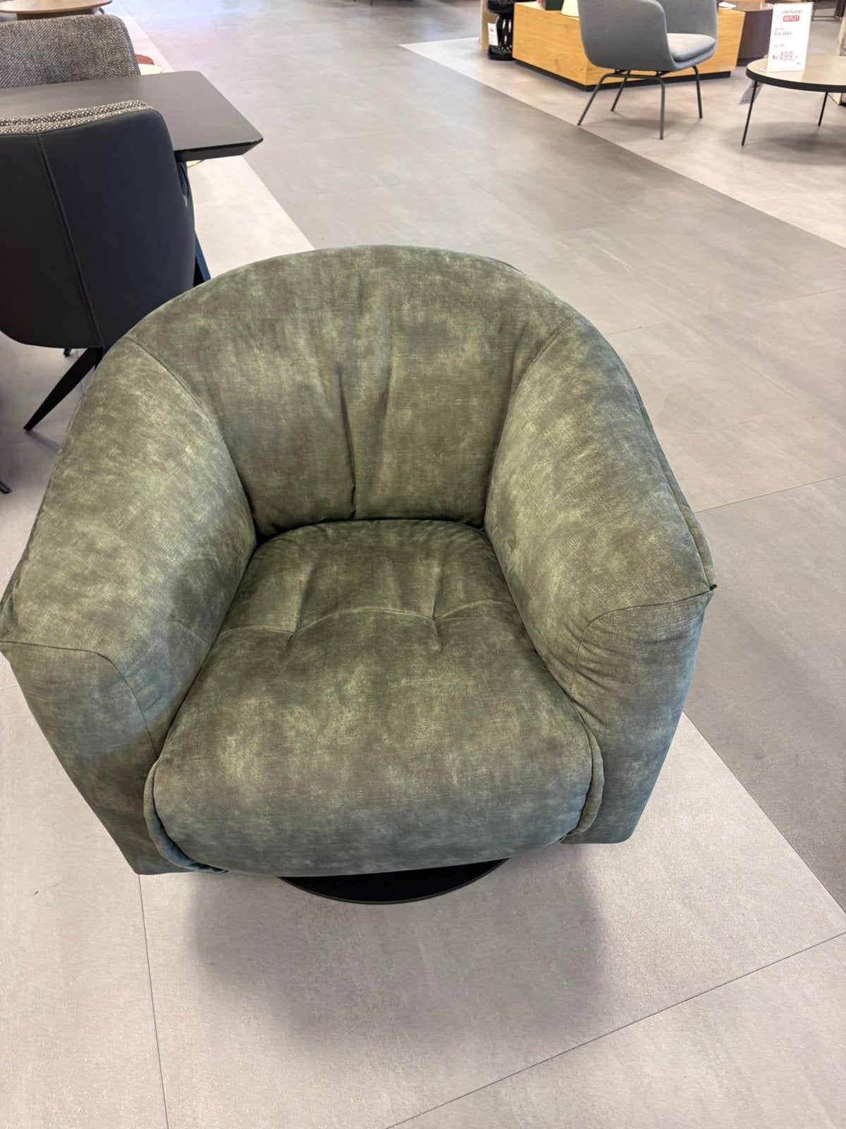H&H draaifauteuil Cloud, Ophalen, Zo goed als nieuw, 75 tot 100 cm, 50 tot 75 cm
