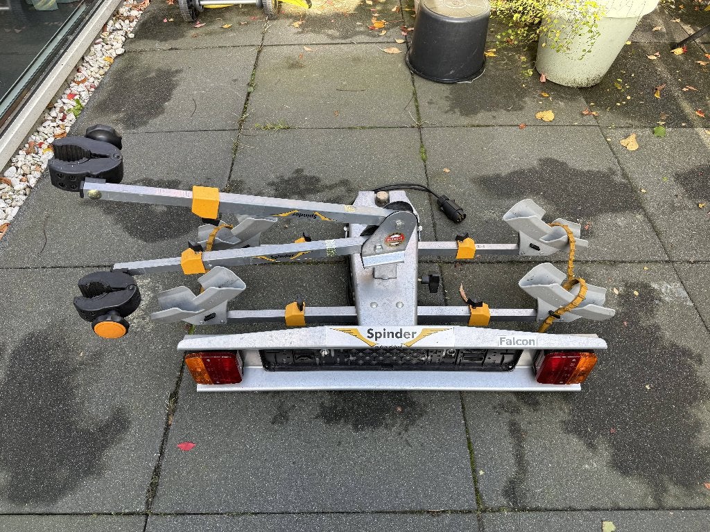 Spinder Falcon fietsendrager 2 fietsen, Ophalen, Gebruikt, 2 fietsen, Trekhaakdrager