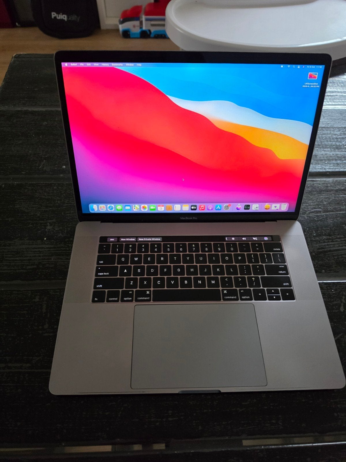 MacBook Pro (15-inch, 2016) met defecte harde schijf, Computers en Software, MacBook Pro, 2 tot 3 Ghz, Ophalen of Verzenden, Niet werkend