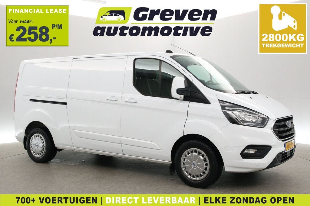 Ford Transit Custom 2.0 TDCI L2H1 | 2800KG Trekgew. | Trekha, Auto's, Bestelauto's, Voorwielaandrijving, Euro 6, 4 cilinders, 2800 kg