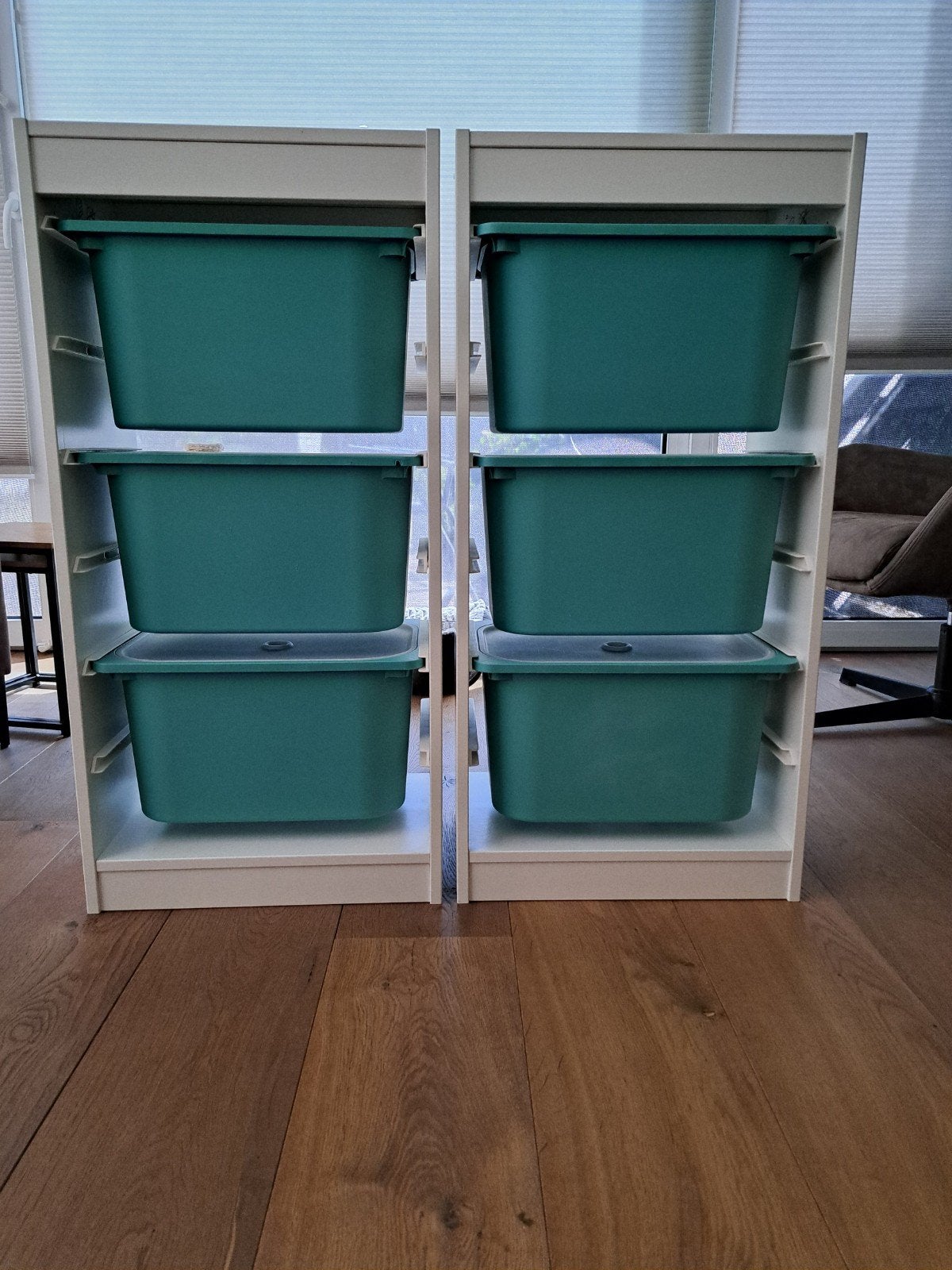 2x Ikea Trofast opbergcombinatie met bakken, Ophalen, Gebruikt
