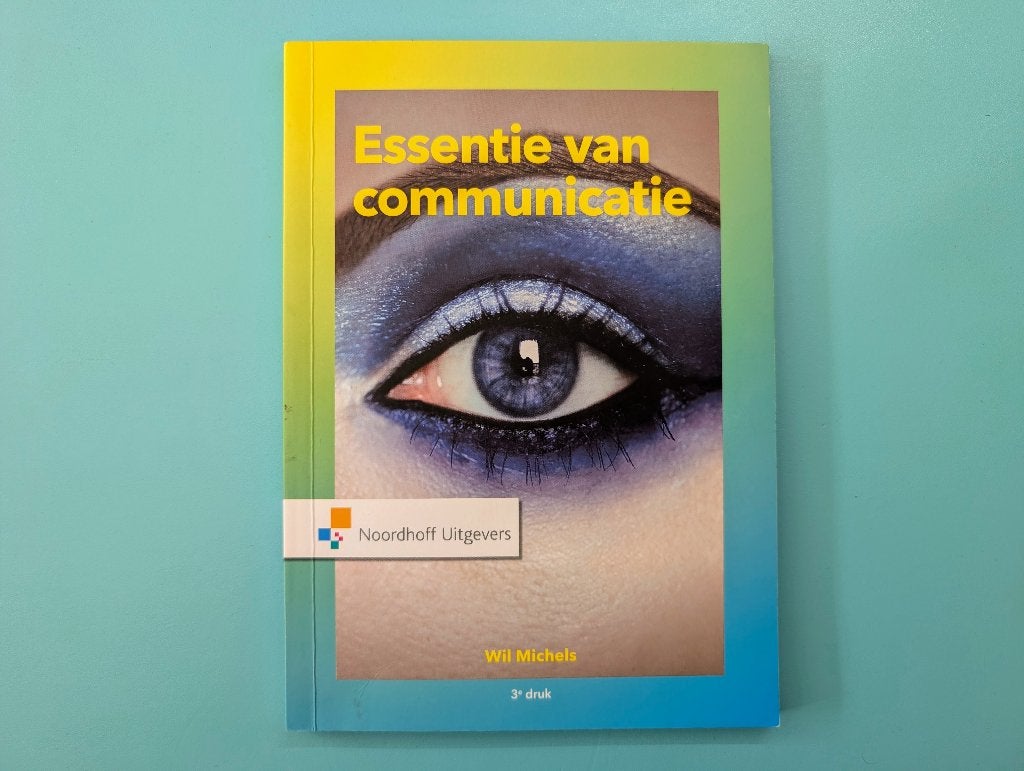Essentie van communicatie, Boeken, Ophalen, HBO, Zo goed als nieuw, Noordhoff Uitgevers
