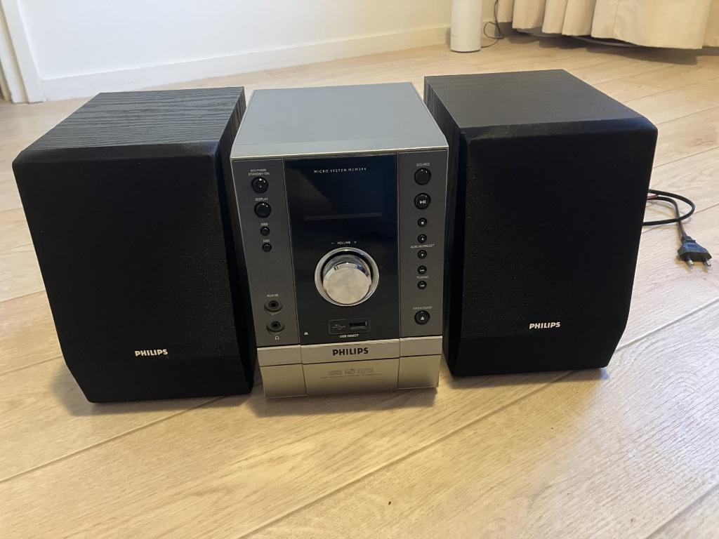 Philips micro system MCM394/12, Ophalen, Gebruikt, Philips