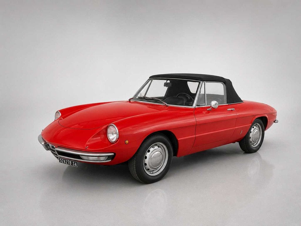 1968 Alfa Romeo Spider 1300 Duetto | Italian Classic Roadste, Overige carrosserieën, Bedrijf, Handgeschakeld, Alfa Romeo