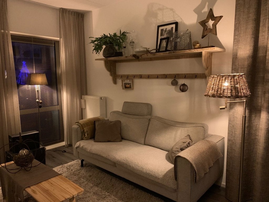 Kapstok wandplank legplank haakjes 180cm gerecycled hout, Ophalen, Nieuw