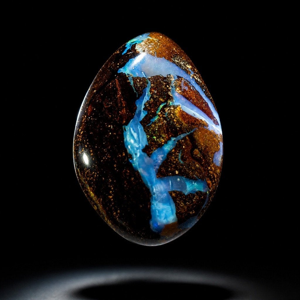 Prachtige Boulder Opaal - Uniek en Natuurlijk, Sieraden, Tassen en Uiterlijk, Edelstenen, Ophalen of Verzenden, Nieuw