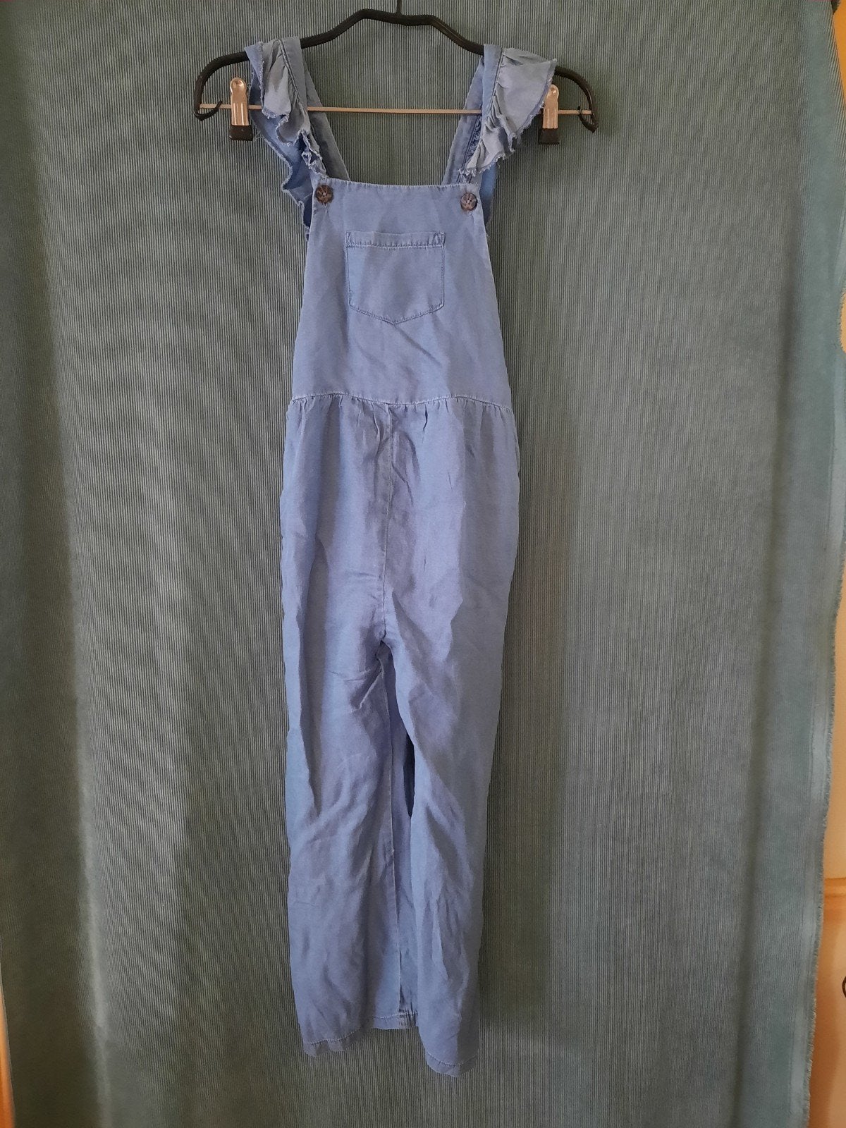 Hema tuinbroek maat 122/128, Kinderen en Baby's, Kinderkleding | Maat 122, Broek, Meisje, Nieuw, Ophalen of Verzenden