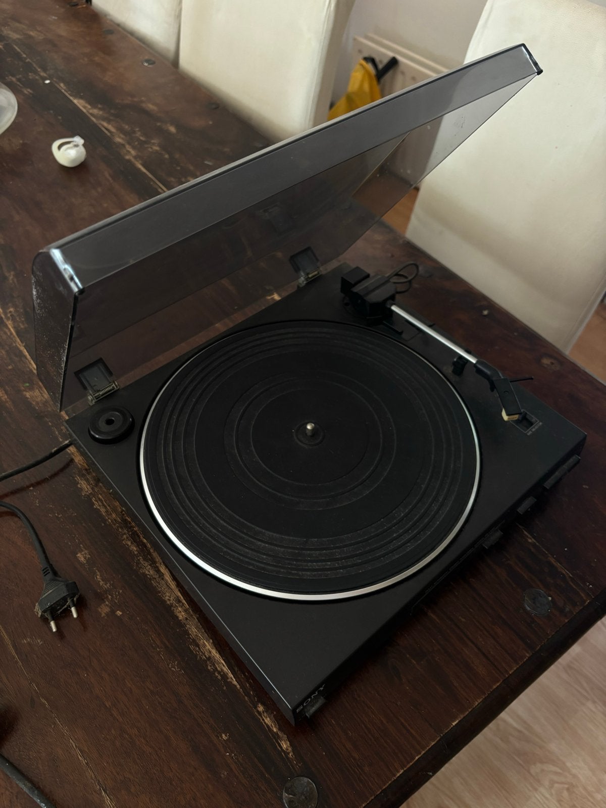 Vintage Sony Platenspeler, Ophalen of Verzenden, Gebruikt, Platenspeler, Sony