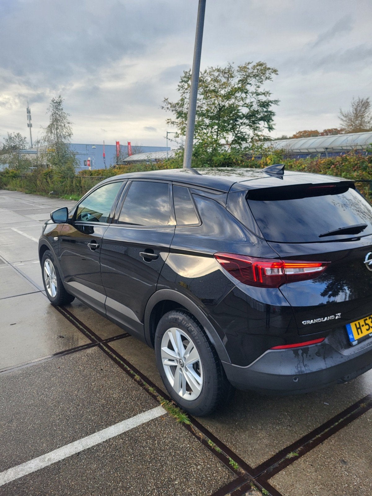 Opel Grandland X 1.2 Turbo 130pk S&S Aut 2020 Zwart, Auto's, 1199 cc, Zwart, Origineel Nederlands, 3 cilinders