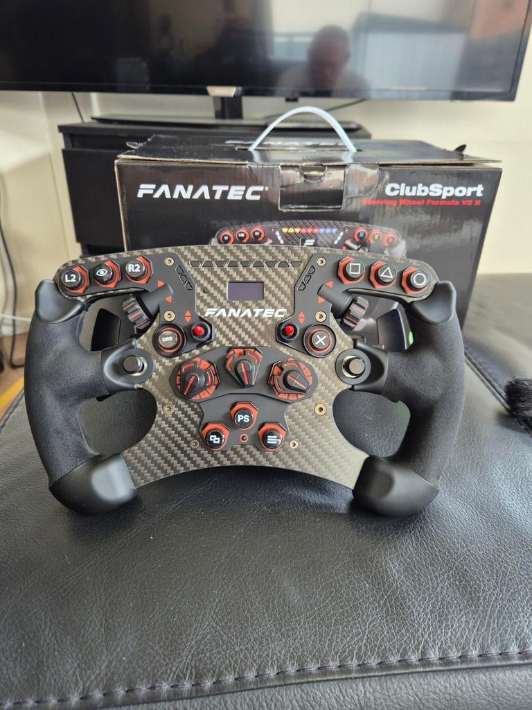 Fanatec ClubSport Steering Wheel F1 V2.5 X met QR1, Ophalen of Verzenden, Overige merken, Zo goed als nieuw