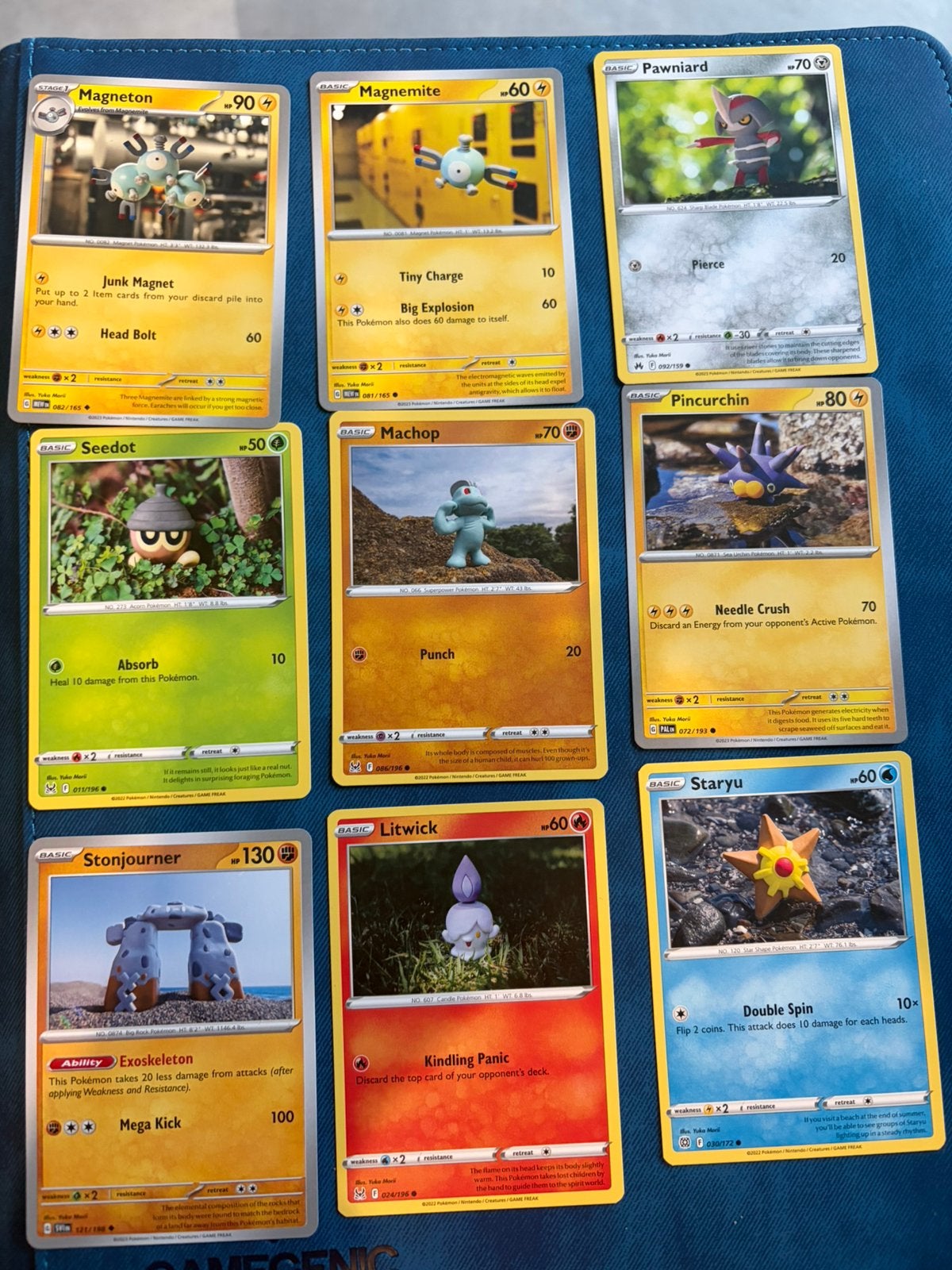 Setje pokemon kaarten - yuka morii, Ophalen of Verzenden, Nieuw, Meerdere kaarten