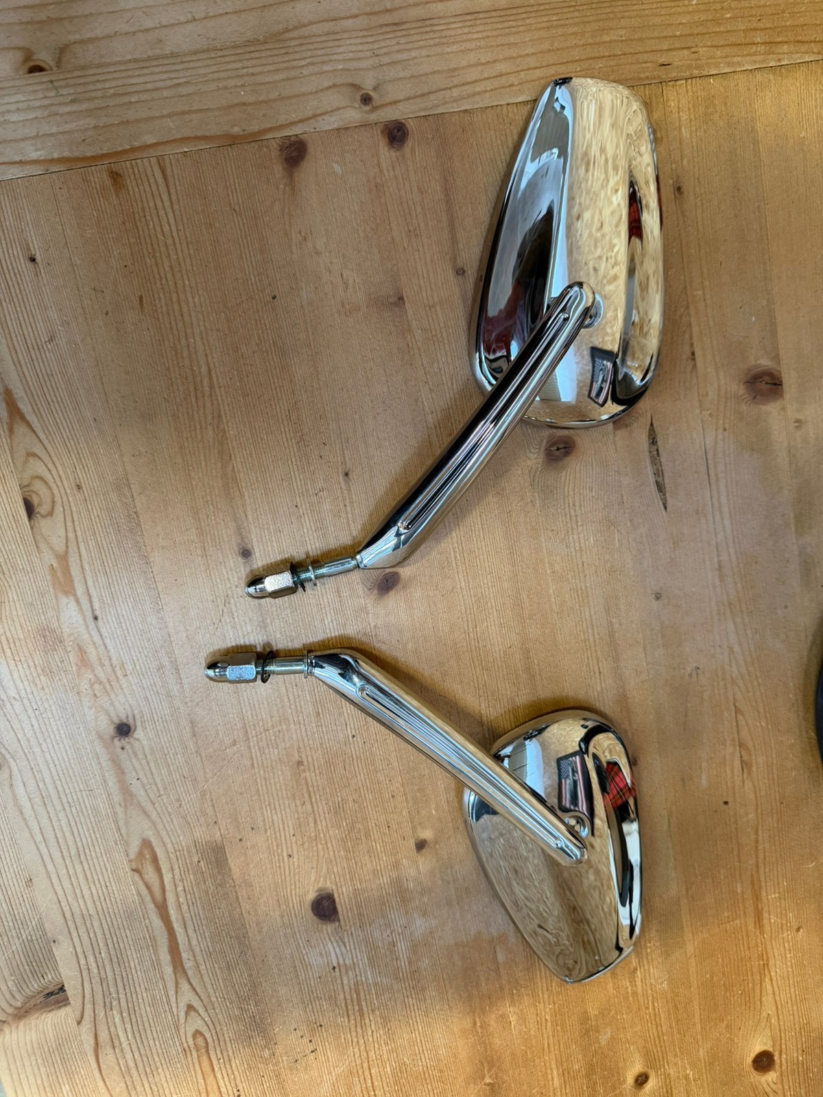 Harley davidson CVO spiegels origineel ultra street glide, Motoren, Ophalen, Nieuw