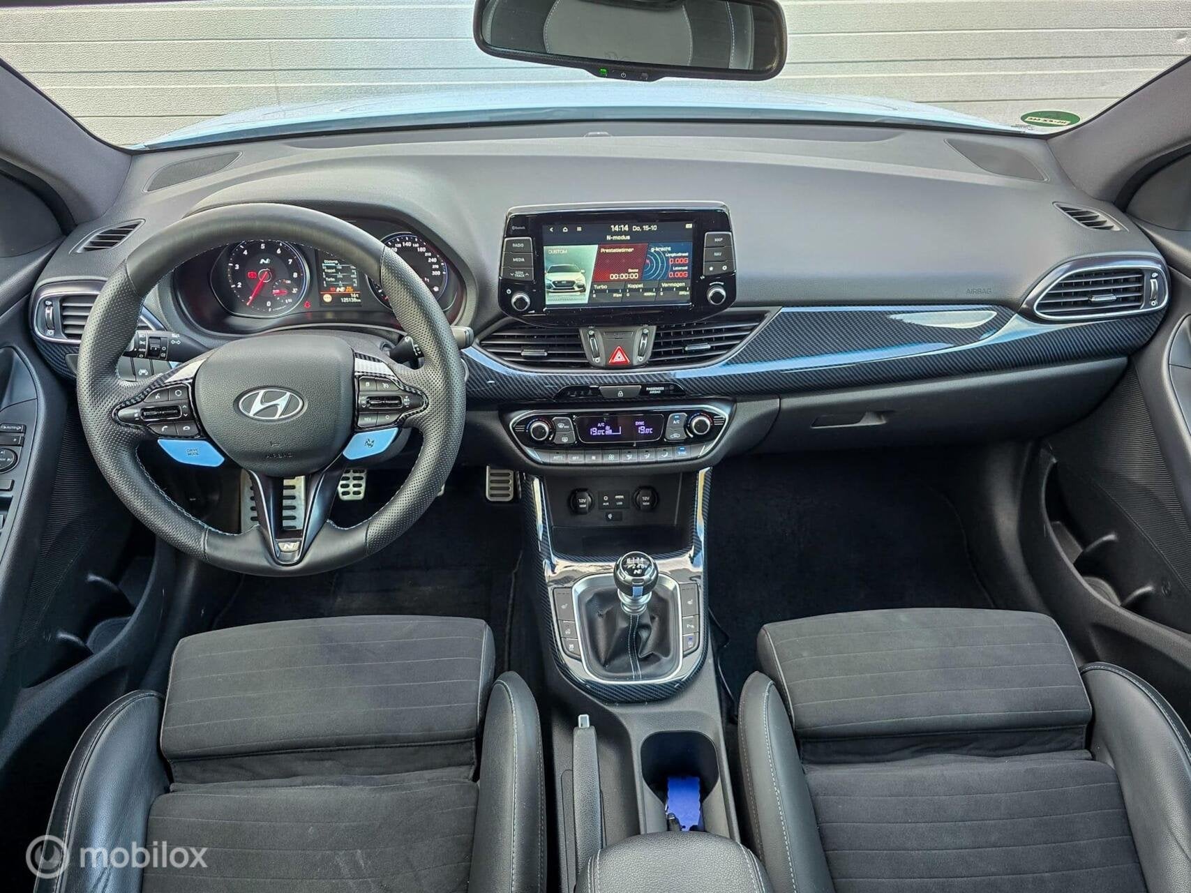 Hyundai i30 2.0 T-GDI N2 Performance Maxton Memory Carplay, Gebruikt, 4 cilinders, Blauw, 14 km/l