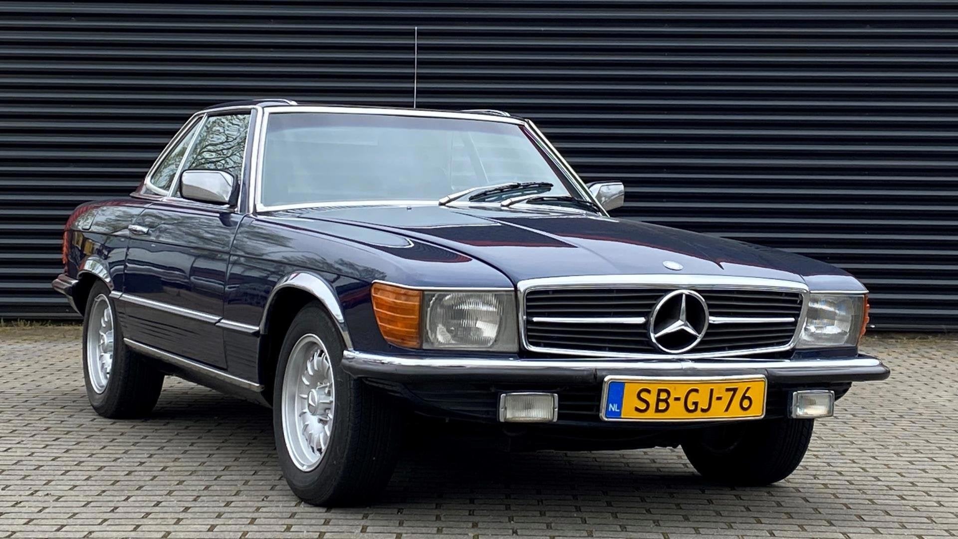 Mercedes-Benz SL-klasse 280 SL | Cabrio | Automaat | Hardtop, Auto's, Automaat, Achterwielaandrijving, Gebruikt, Zwart