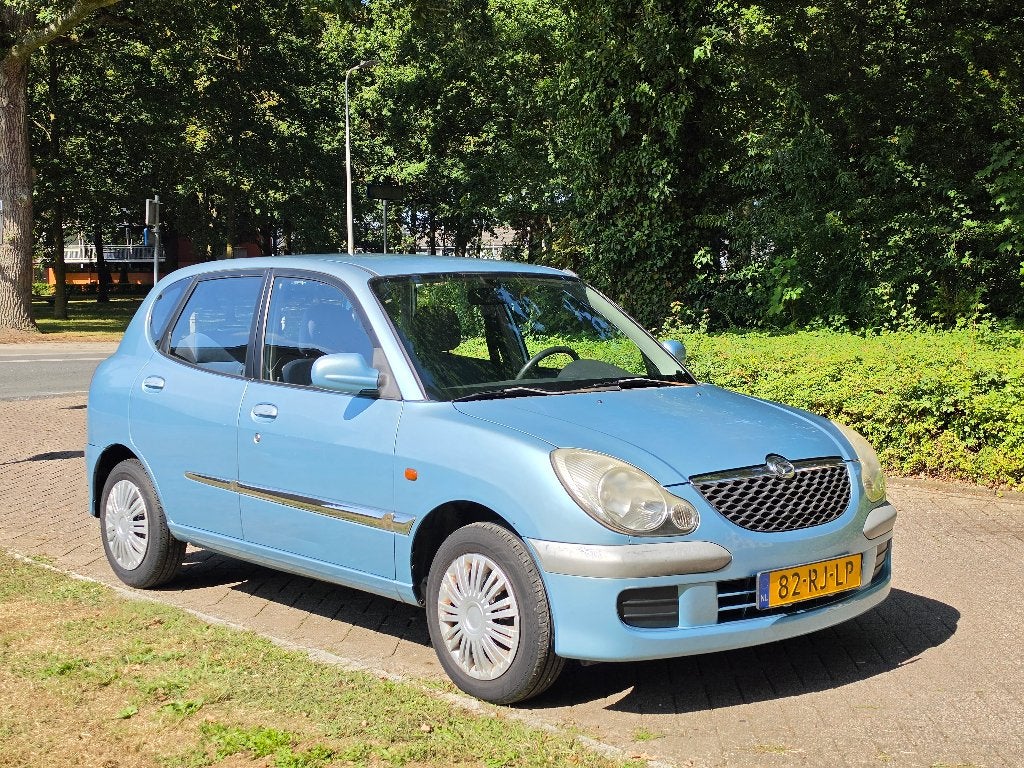 Daihatsu Sirion 1.0 STI AUT 2005 Blauw, Auto's, Stof, 750 kg, 989 cc, Grijs