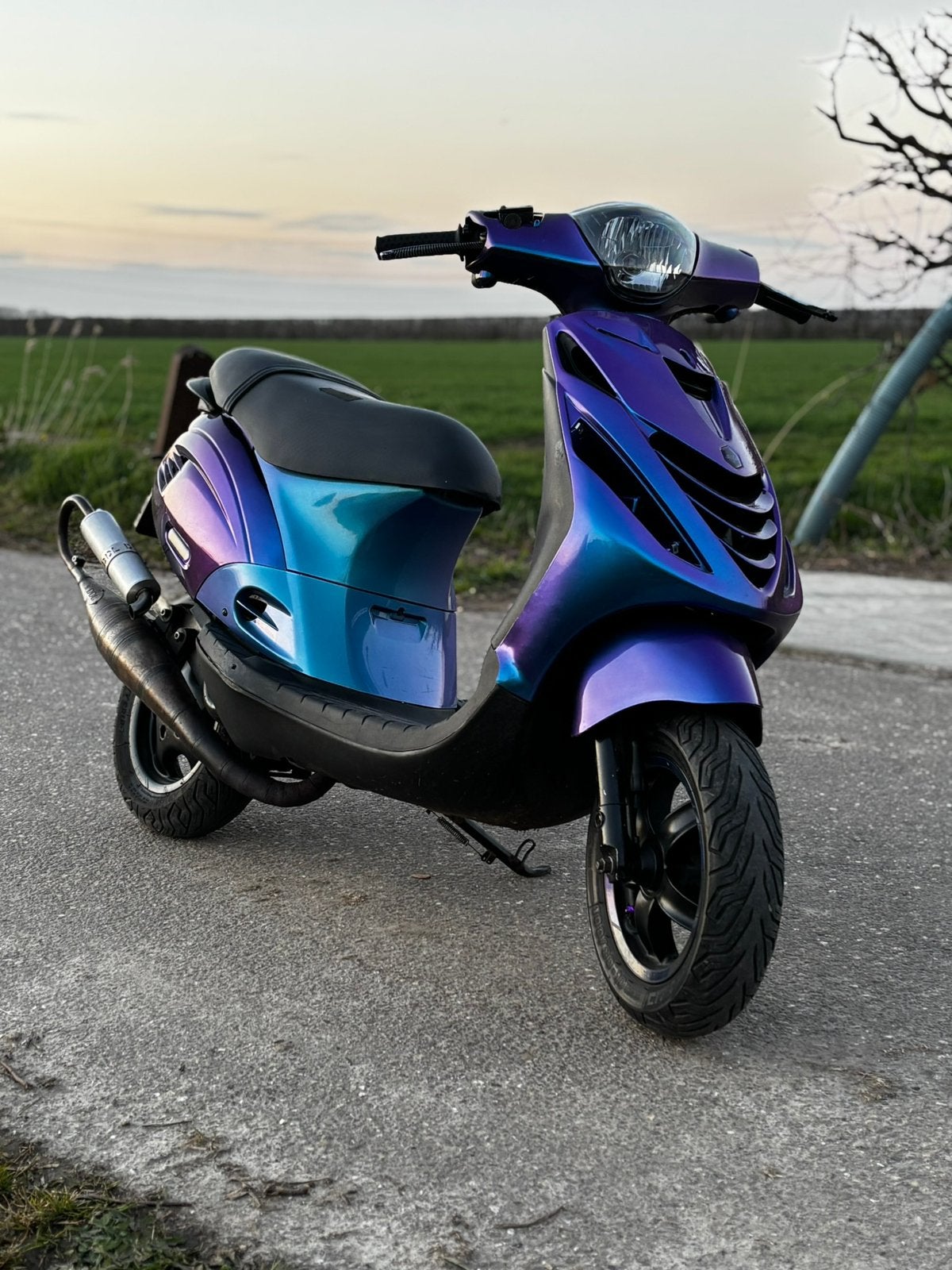 Piaggo zip 70cc mk2, Fietsen en Brommers, Scooters | Piaggio, Ophalen, Zo goed als nieuw, Tweetakt, Zip