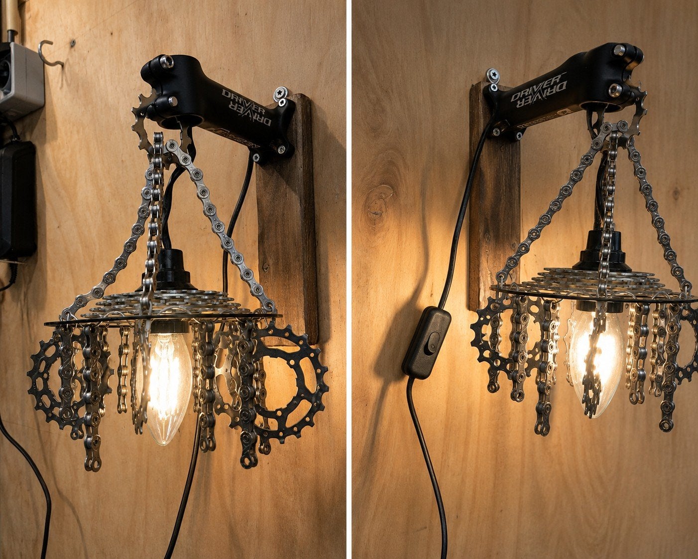 Designlamp voor fietsliefhebbers!, Ophalen of Verzenden, Nieuw, E14 (klein)