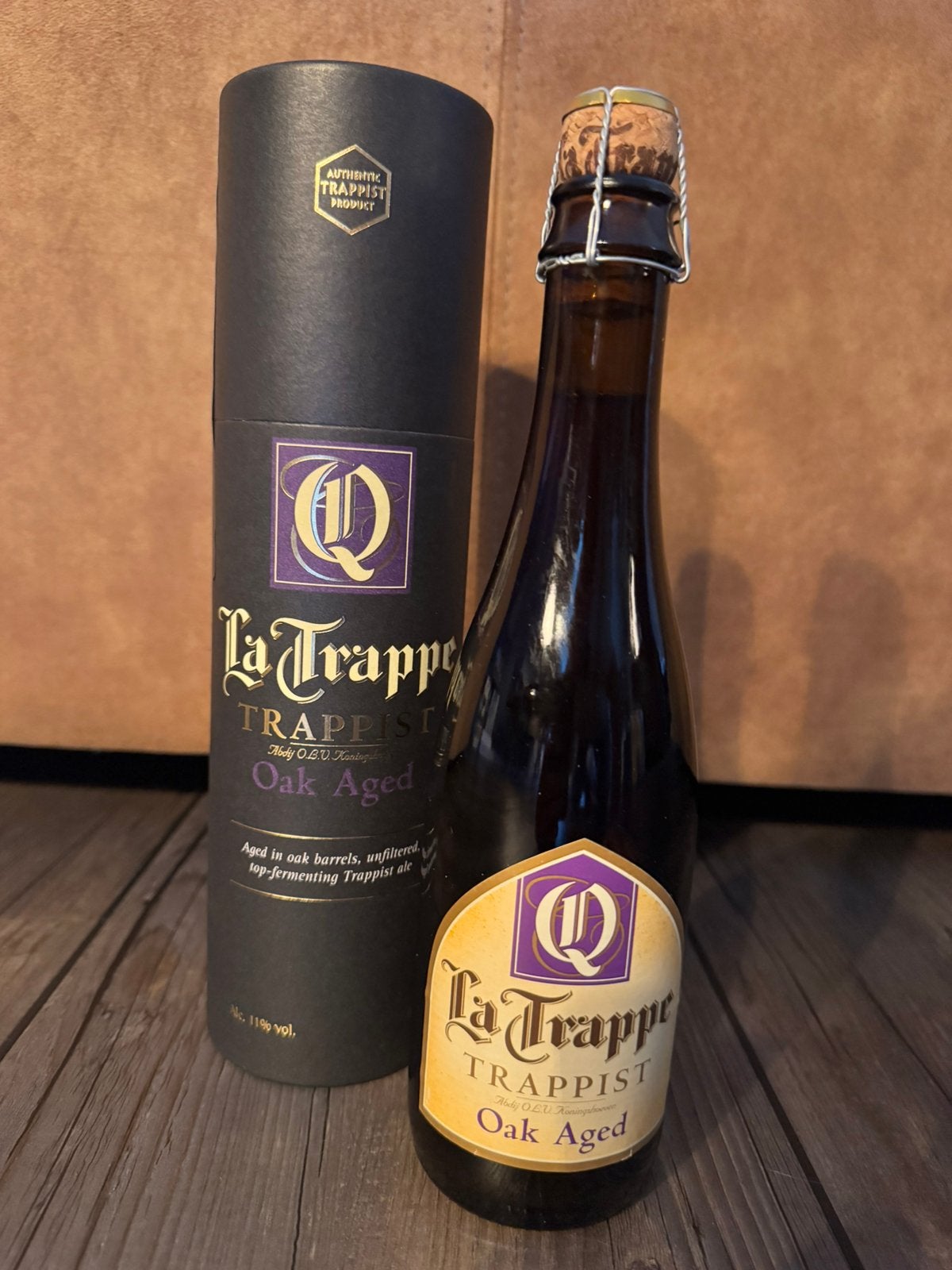 La Trappe Quadrupel Oak Aged – Batch 38 - 2020 - 37,5 cl, Ophalen of Verzenden