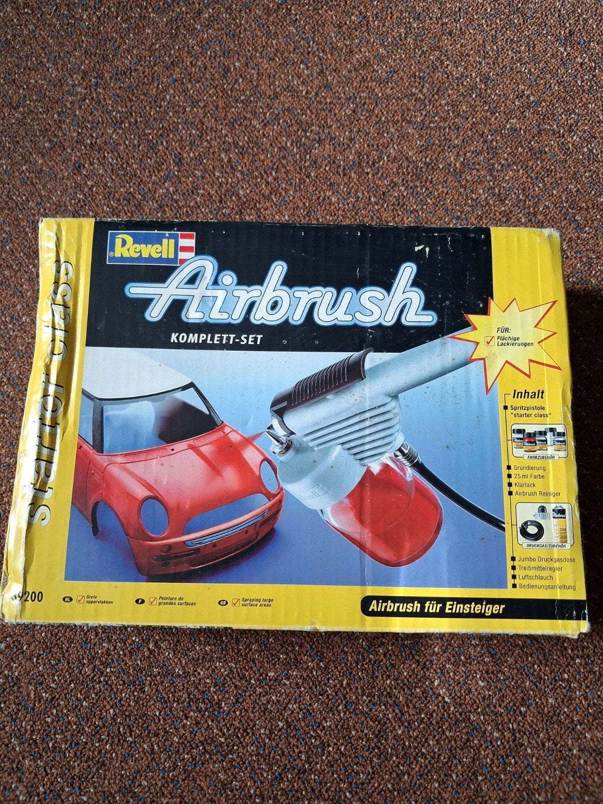 Revell Airbrush Komplett-Set voor beginners, Ophalen of Verzenden, Zo goed als nieuw, Airbrush en Toebehoren