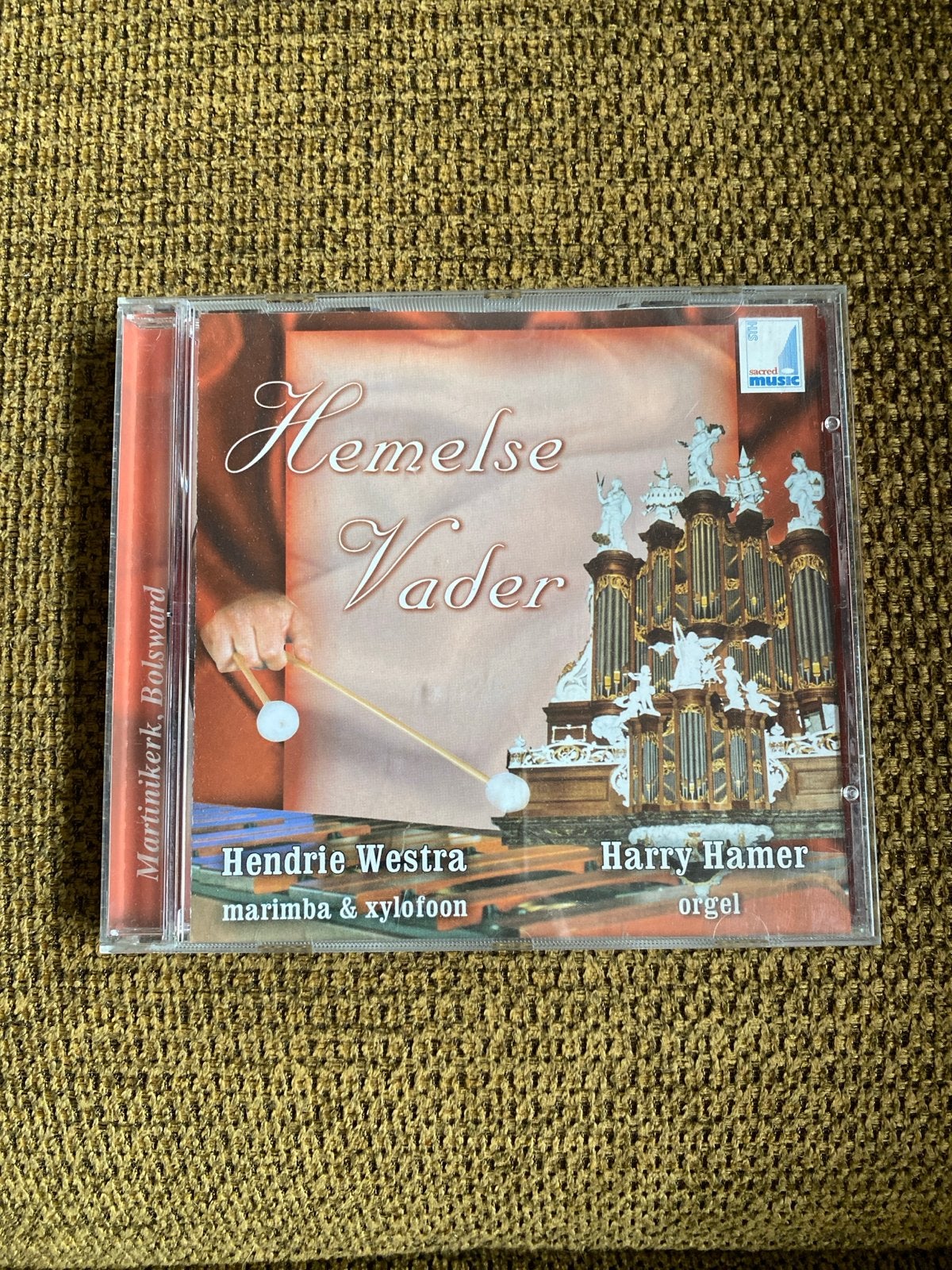Hemelse Vader - cd H. Westra (marimba) & H. Hamer (orgel), Overige componisten, Ophalen of Verzenden, Zo goed als nieuw, Inclusief boekje