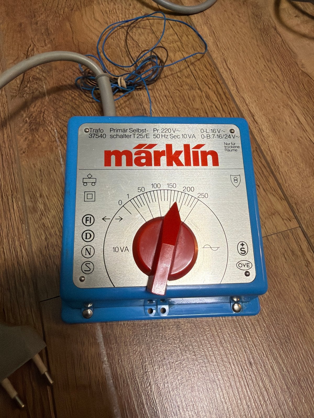 Märklin Trafo 37540 - Vintage Modelspoor Transformator, Ophalen of Verzenden, Gebruikt, Transformator of Voeding, Märklin