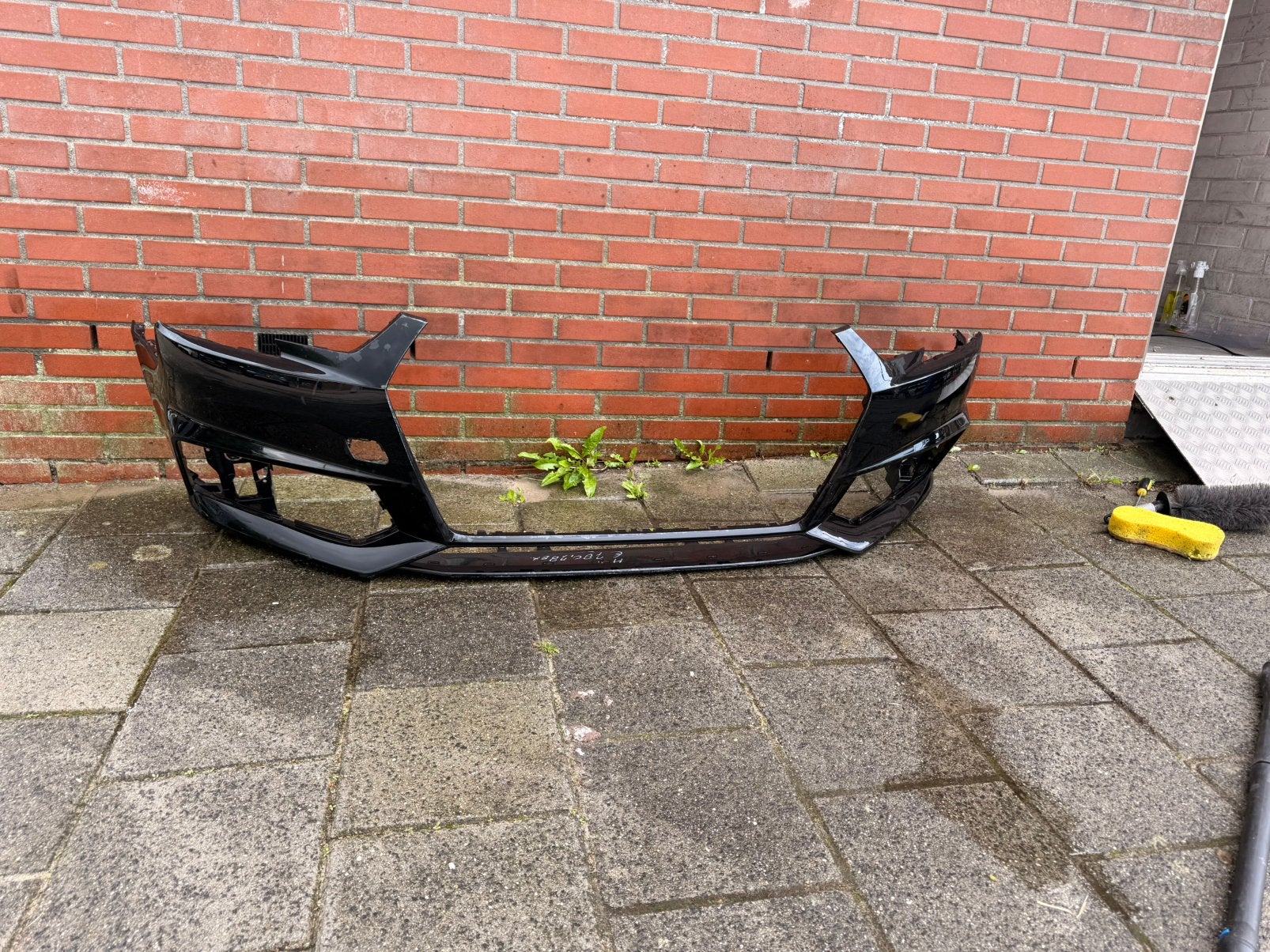 Origineel bumper voor Audi A3 S-line facelift ! Zwart 2019, Auto-onderdelen, Ophalen, Voor, Audi, Bumper