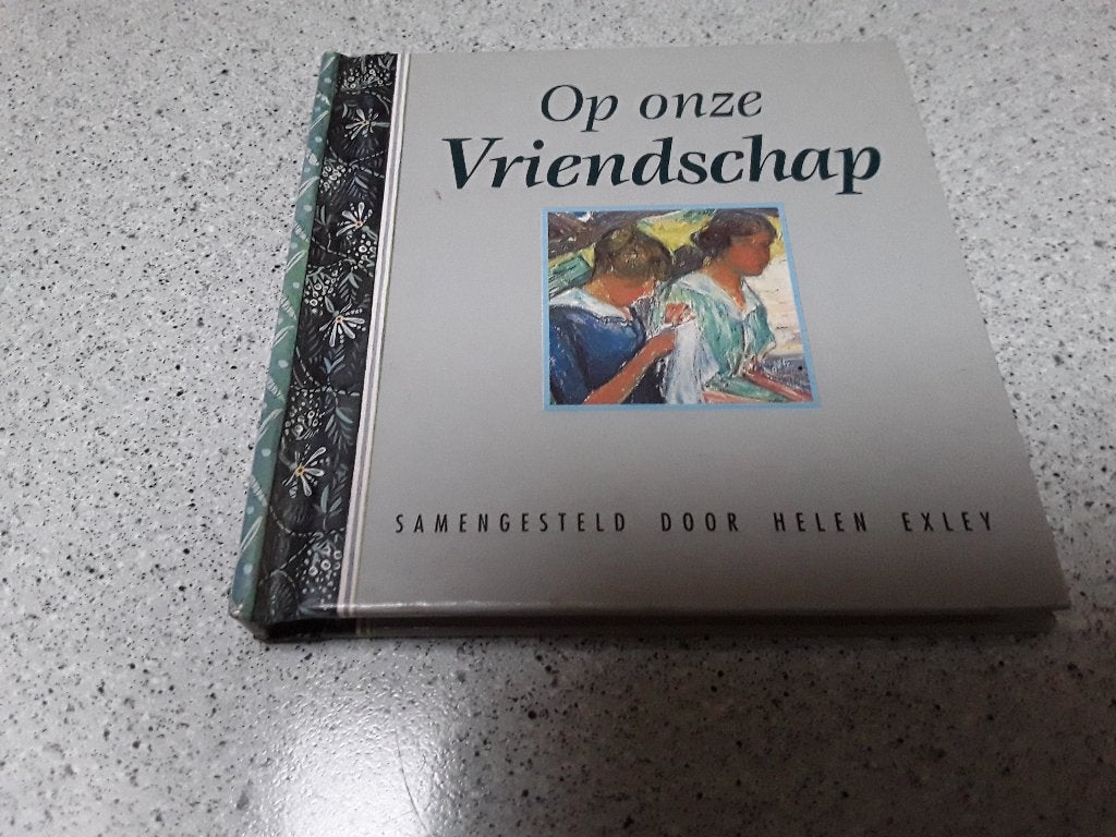 Op onze vriendschap, Ophalen of Verzenden, Zo goed als nieuw