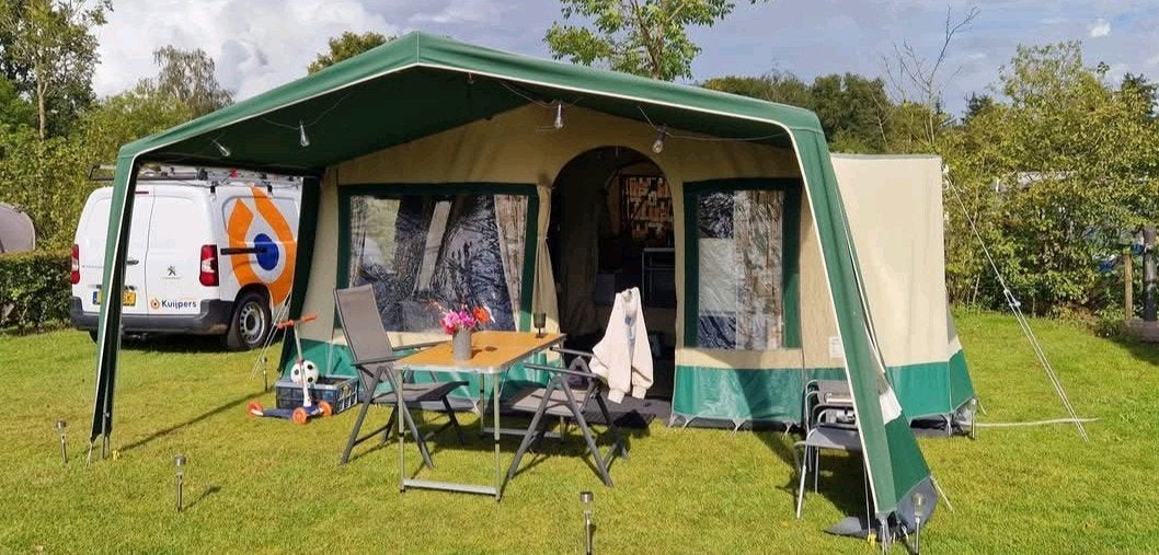 Ruime en comfortabele vouwwagen voor het hele gezin, Ophalen, Meer dan 6