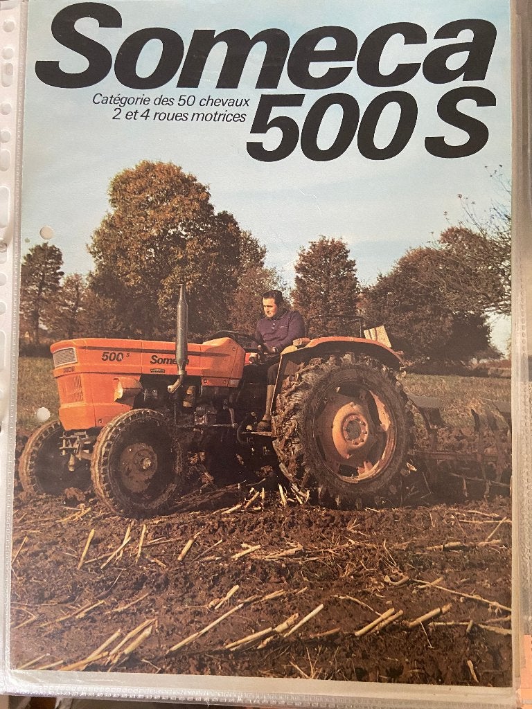 Tractorfolders, Ophalen of Verzenden, Zo goed als nieuw, Folder