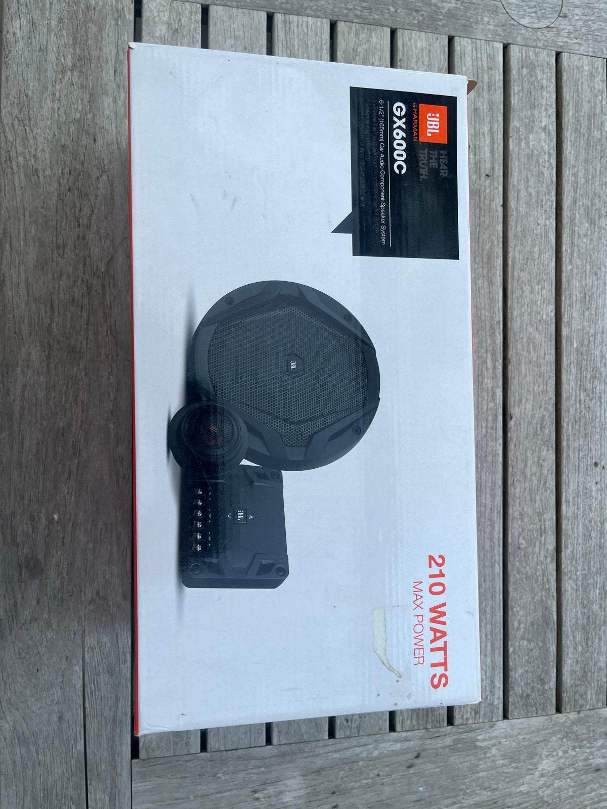 JBL GX600C Auto Speakerset - 210 Watt Max Power, Ophalen of Verzenden, Zo goed als nieuw