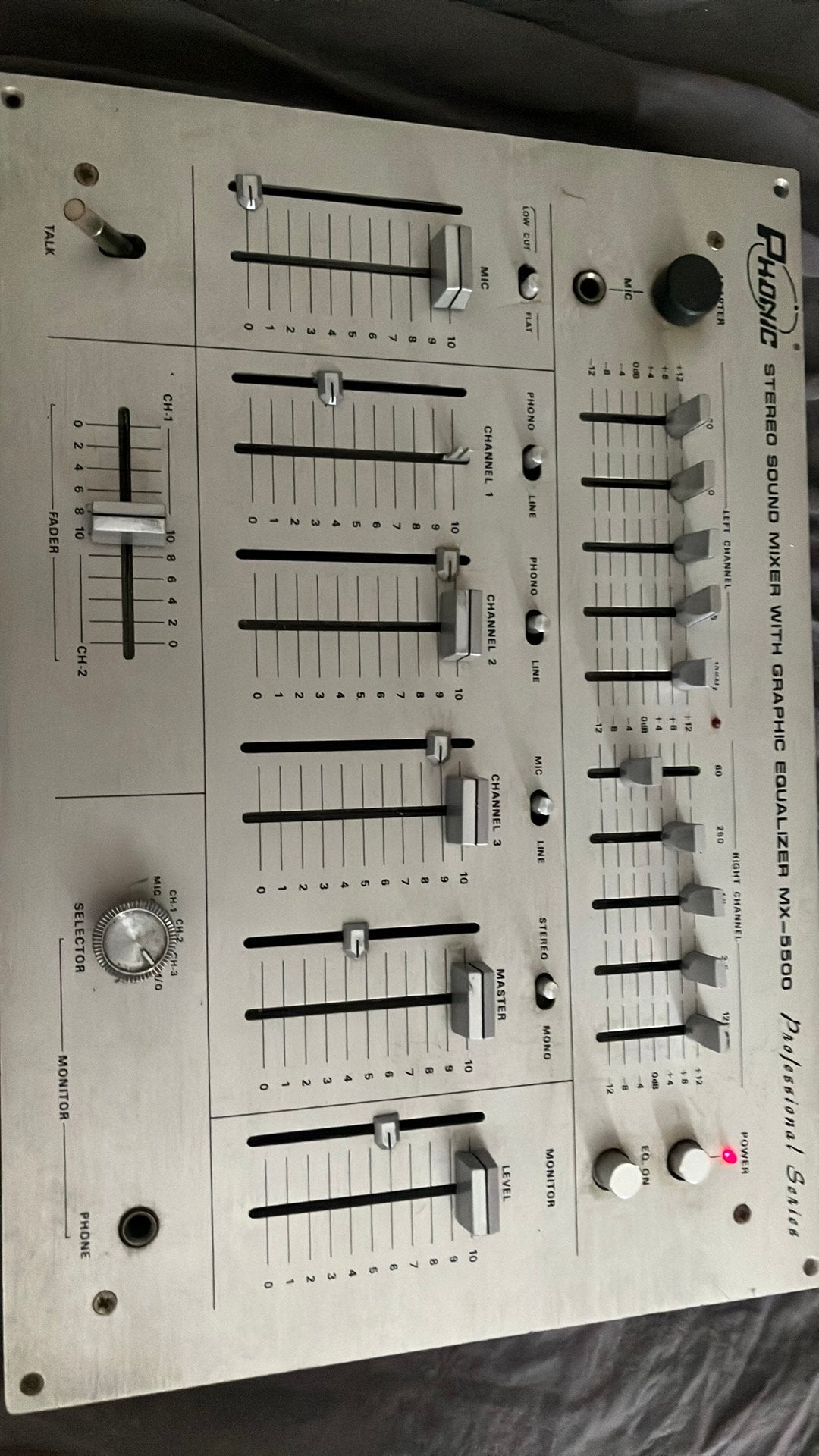 Phonic mengpaneel, Muziek en Instrumenten, Mengpanelen, Zo goed als nieuw, Ophalen of Verzenden