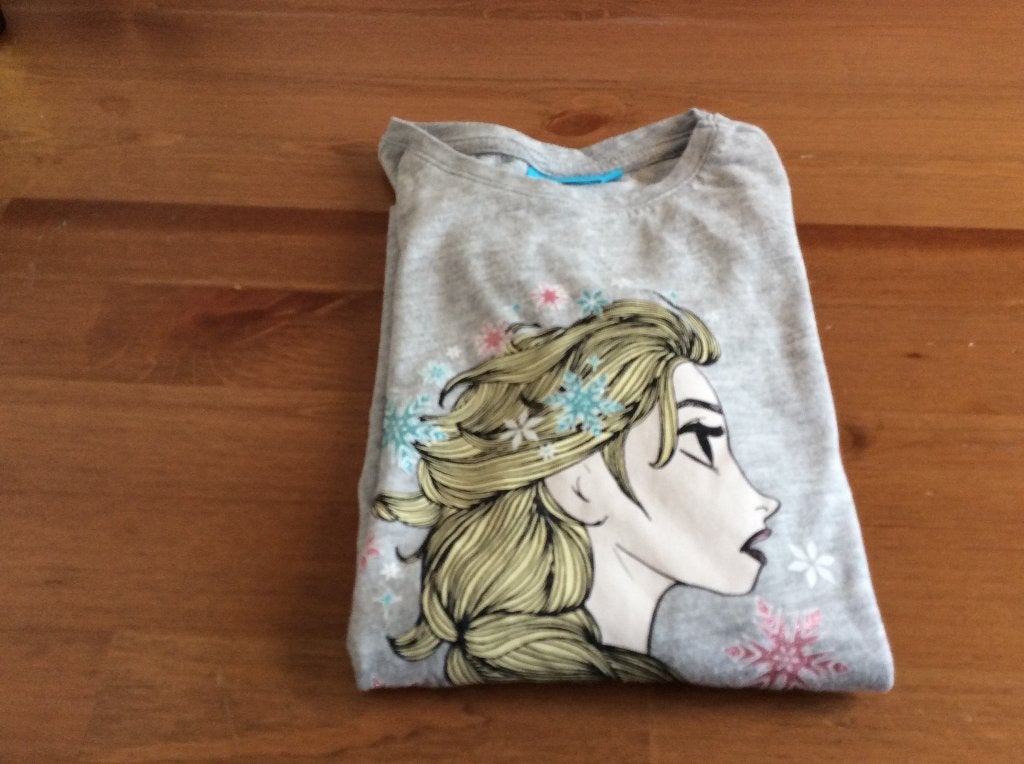 shirt longsleeve Frozen maat 116, Kinderen en Baby's, Kinderkleding | Maat 116, Disney, Gebruikt, Meisje, Ophalen of Verzenden