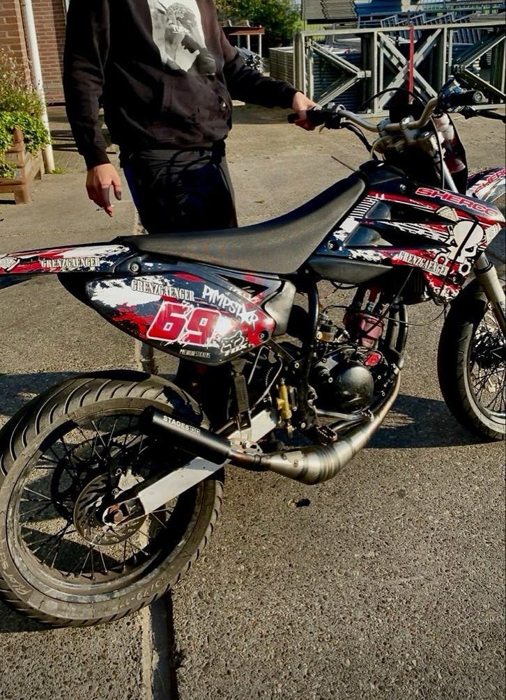 Sherco hrd 80cc top performance schakelbrommer, Ophalen, Gebruikt, Overige merken