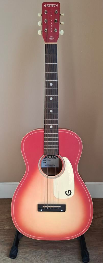 Gretsch Jim Dandy G9515 Limited Edition Coral Burst (2013), Verzenden, Zo goed als nieuw, Western- of Steelstringgitaar