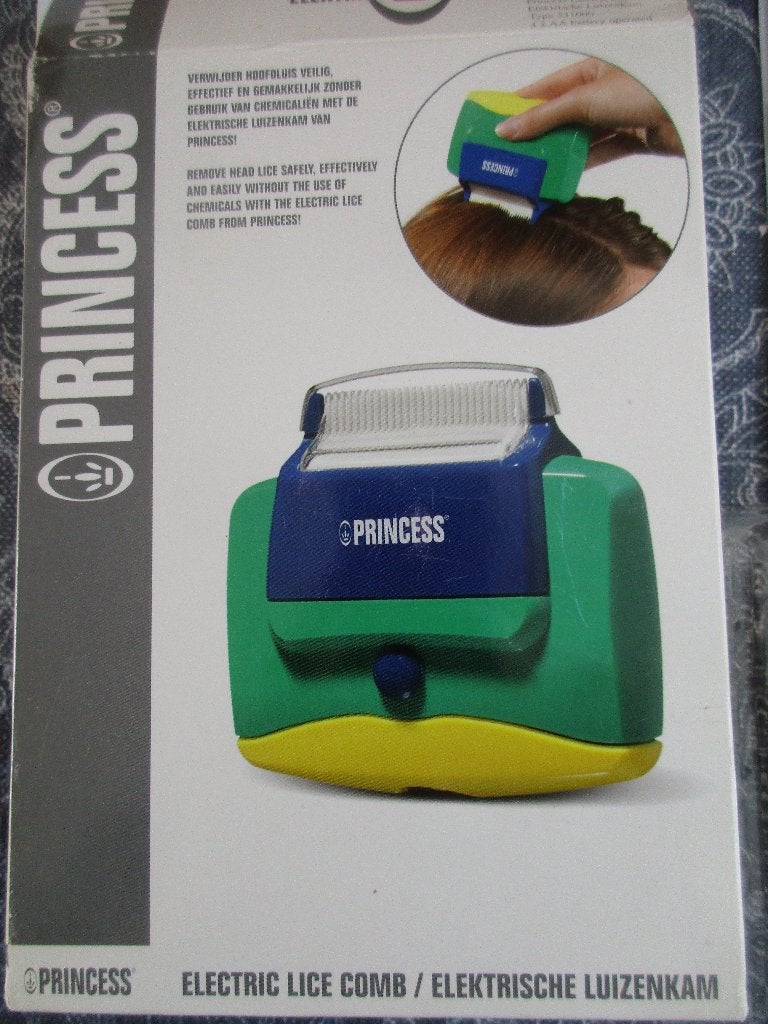 zgan electrische luizenkam van Princess, Ophalen of Verzenden, Zo goed als nieuw, Overige typen