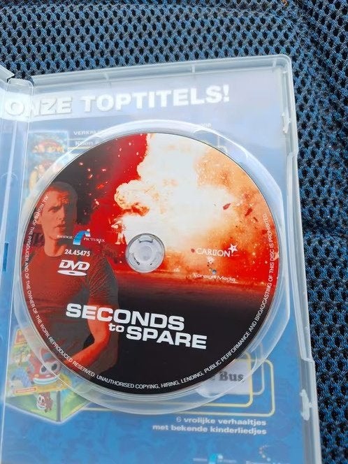 Dvd seconds to spare hh, Cd's en Dvd's, Vanaf 16 jaar, Ophalen of Verzenden, Zo goed als nieuw, Actie