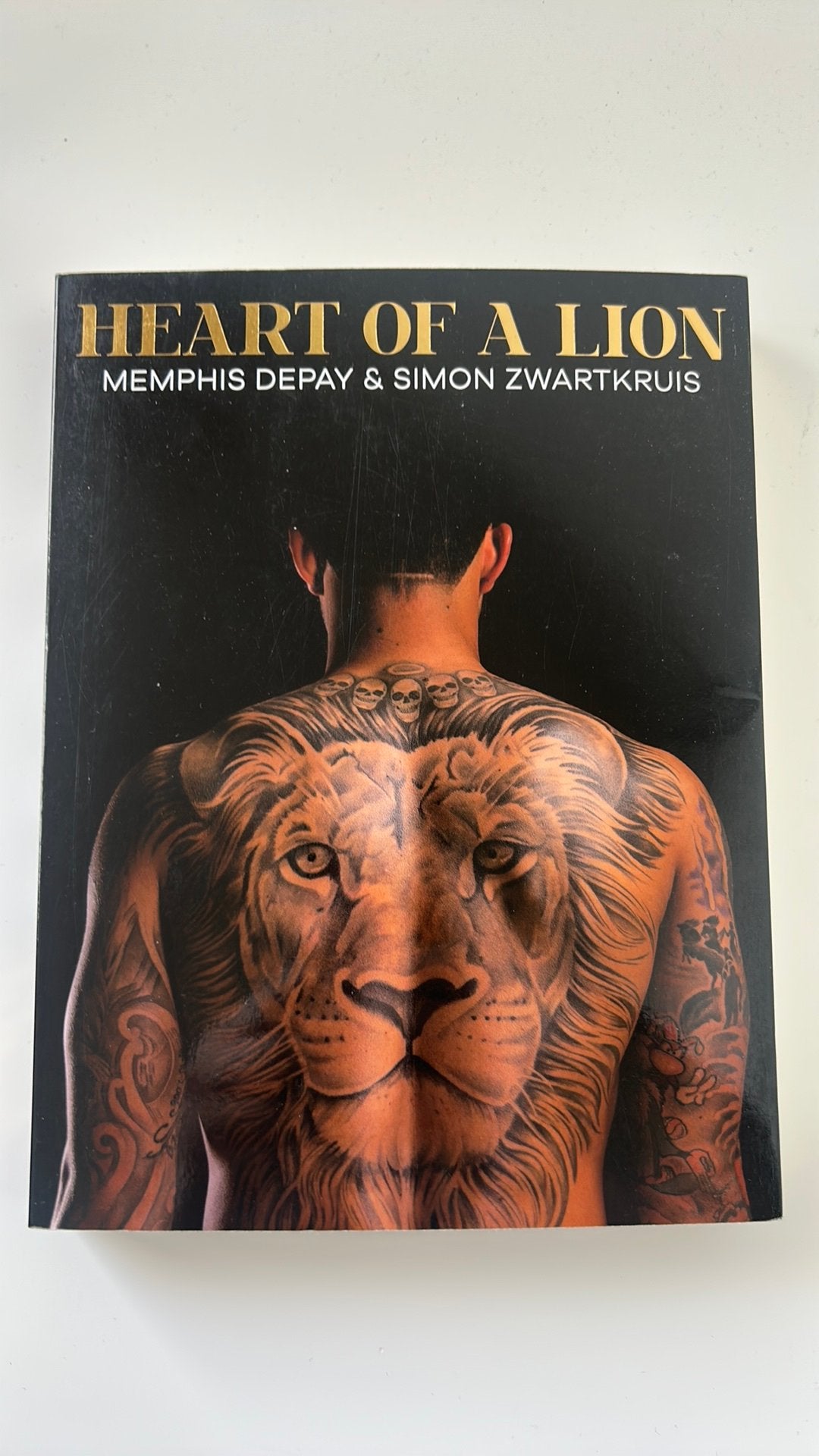 Memphis Depay - Heart of a lion, Memphis Depay; Simon Zwartkruis, Ophalen of Verzenden, Zo goed als nieuw, Sport