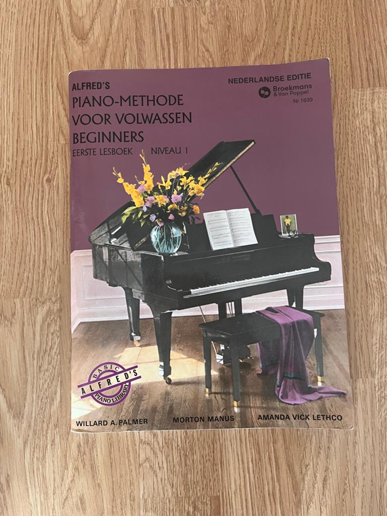 Alfred's Piano-Methode voor Volwassenen - Beginners, Ophalen of Verzenden, Zo goed als nieuw, Instrument