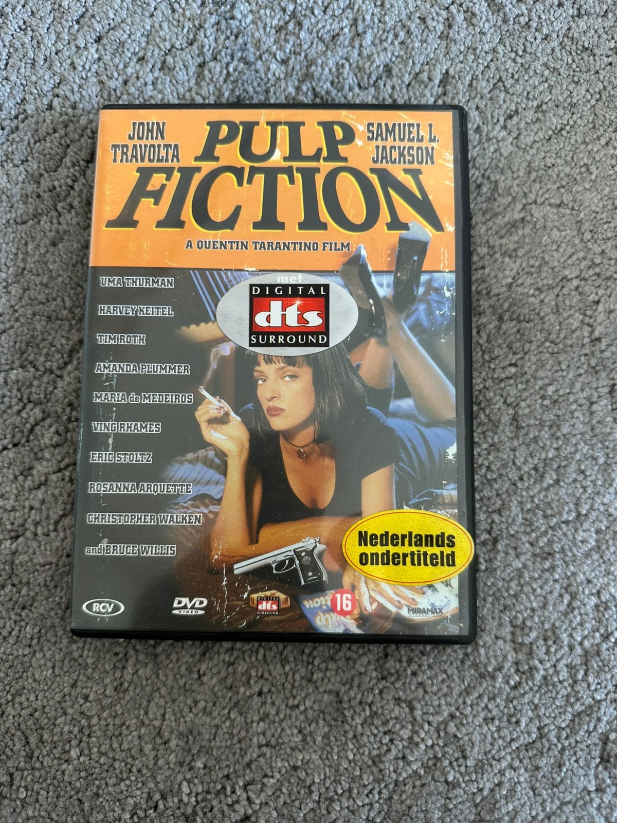 Pulp Fiction DVD, Ophalen of Verzenden, Zo goed als nieuw, Overige typen