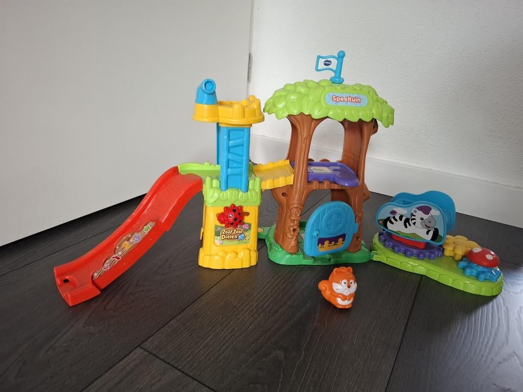 VTech Zoef Zoef Dieren Speeltuin en Boomhut, Ophalen, Gebruikt, 2 tot 4 jaar