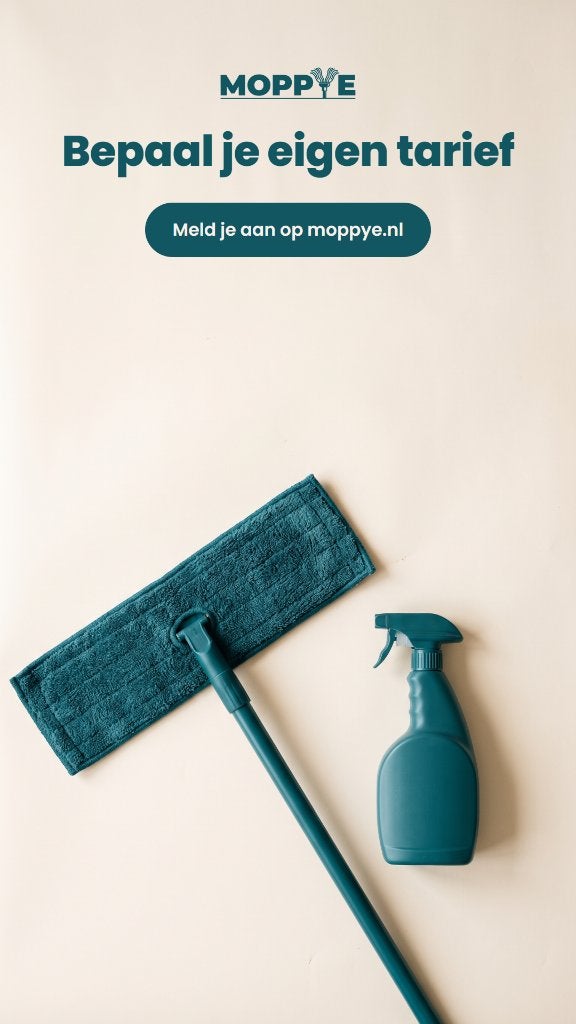 Schoonmakers gezocht Amsterdam — bepaal je eigen tarief