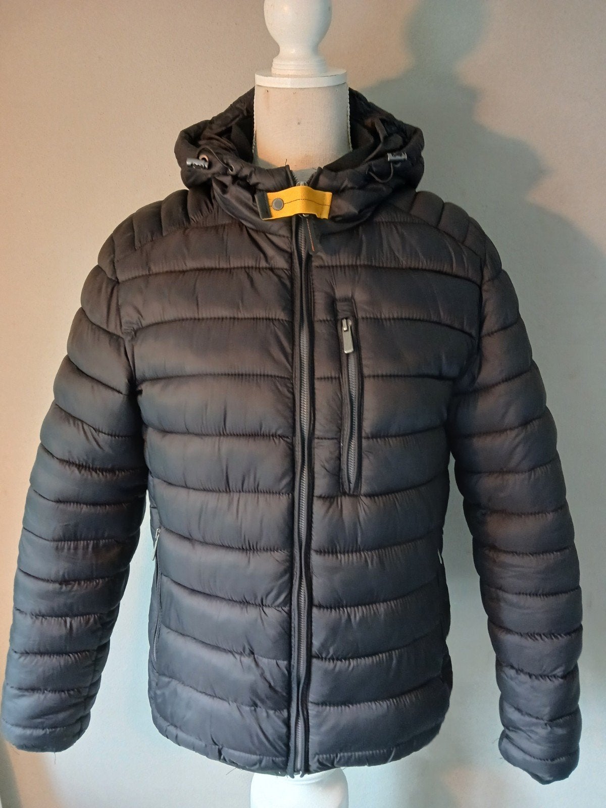 Parajumpers Last Minute Jas Zwart Maat M Zo goed als nieuw, Maat 48/50 (M), Zwart, Parajumpers, Ophalen of Verzenden