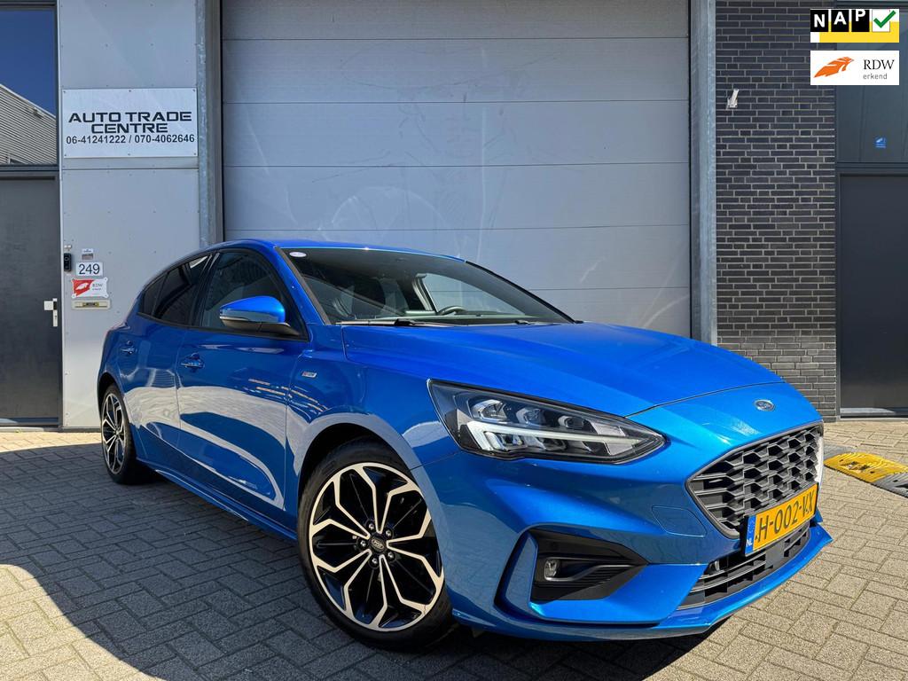 Ford Focus 1.0 EcoBoost ST Line Business [ Dealer OH | Keyle, Gebruikt, Blauw, 23 km/l, Origineel Nederlands