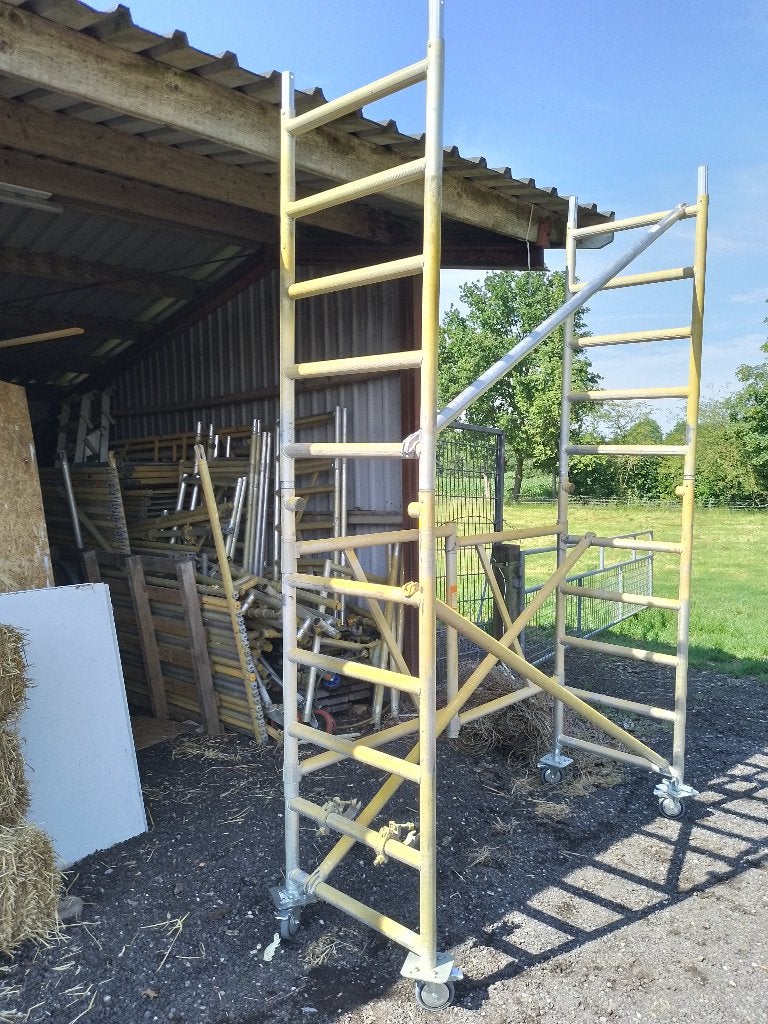 Steiger vouwsteiger 190x75 DIV compactsteiger kamersteiger, Ophalen, Gebruikt, Rolsteiger of Kamersteiger, 2 tot 5 meter