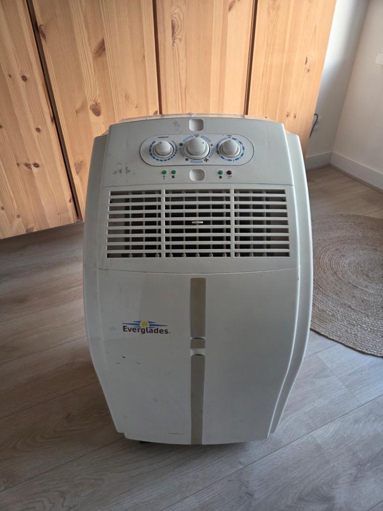 Everglades EV9038 mobiele airco – werkt nog goed!, Witgoed en Apparatuur, Airco's, Gebruikt, Mobiele airco, Minder dan 60 m³, 2 snelheden