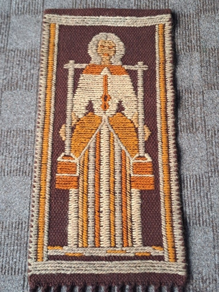 Poolse kelim wandhanger 65 cm x 31,5 cm, Ophalen of Verzenden