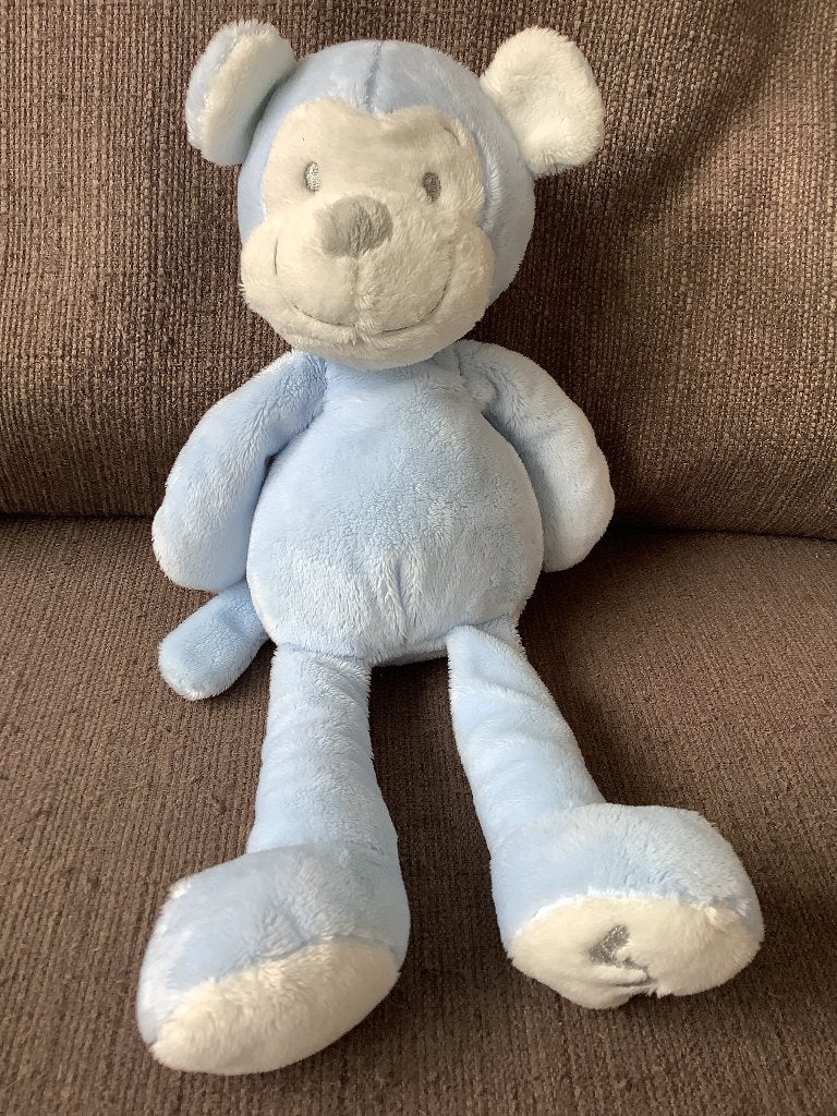 VIB very important baby beer knuffel lichtblauw 4 euro, Kinderen en Baby's, Speelgoed | Knuffels en Pluche, Ophalen of Verzenden