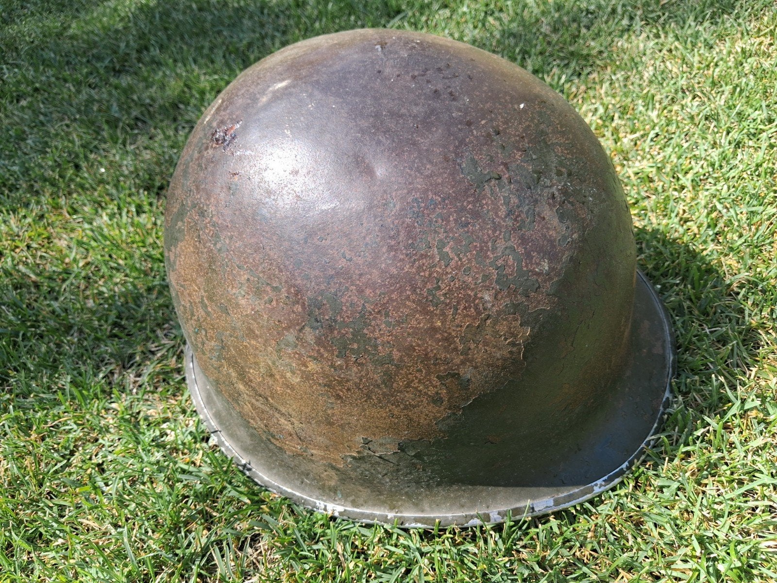 US WW2 M1 Helmet front seam swivel bale, Verzamelen, Amerika, ., Ophalen of Verzenden, .