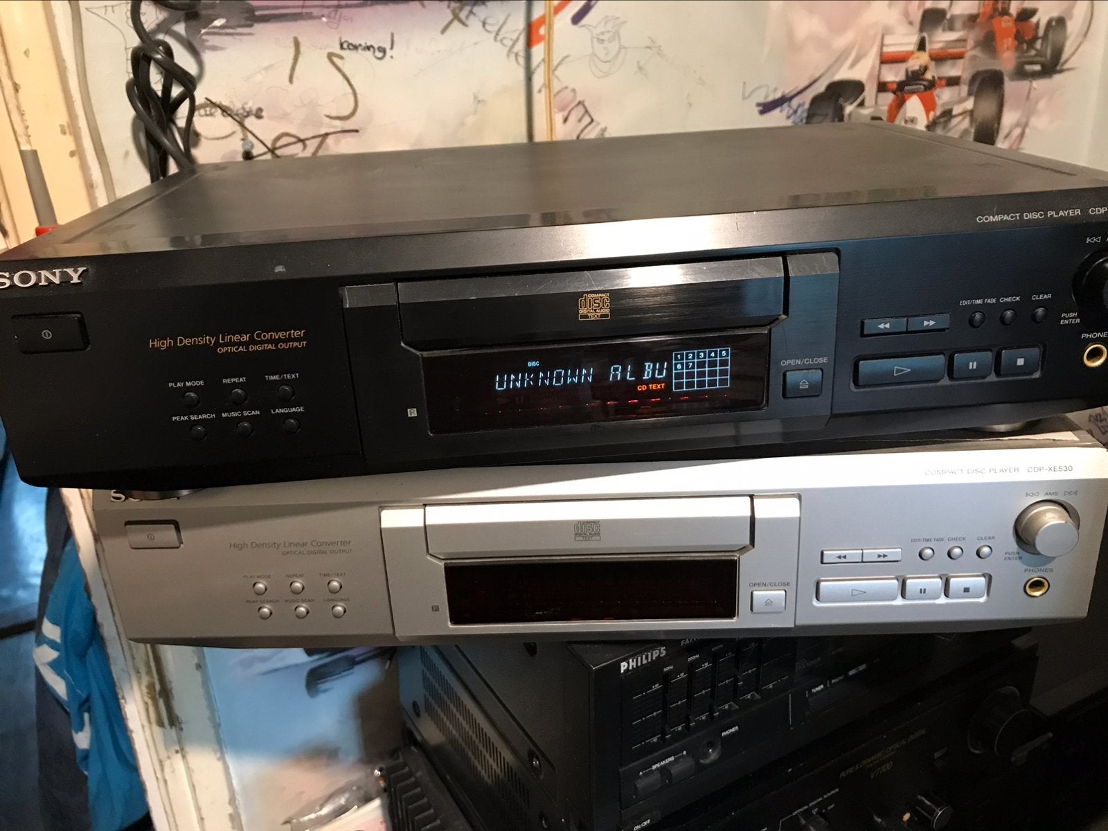 MDS - JE 480 LP/SP  + cd player, Ophalen, Minidisc-recorder