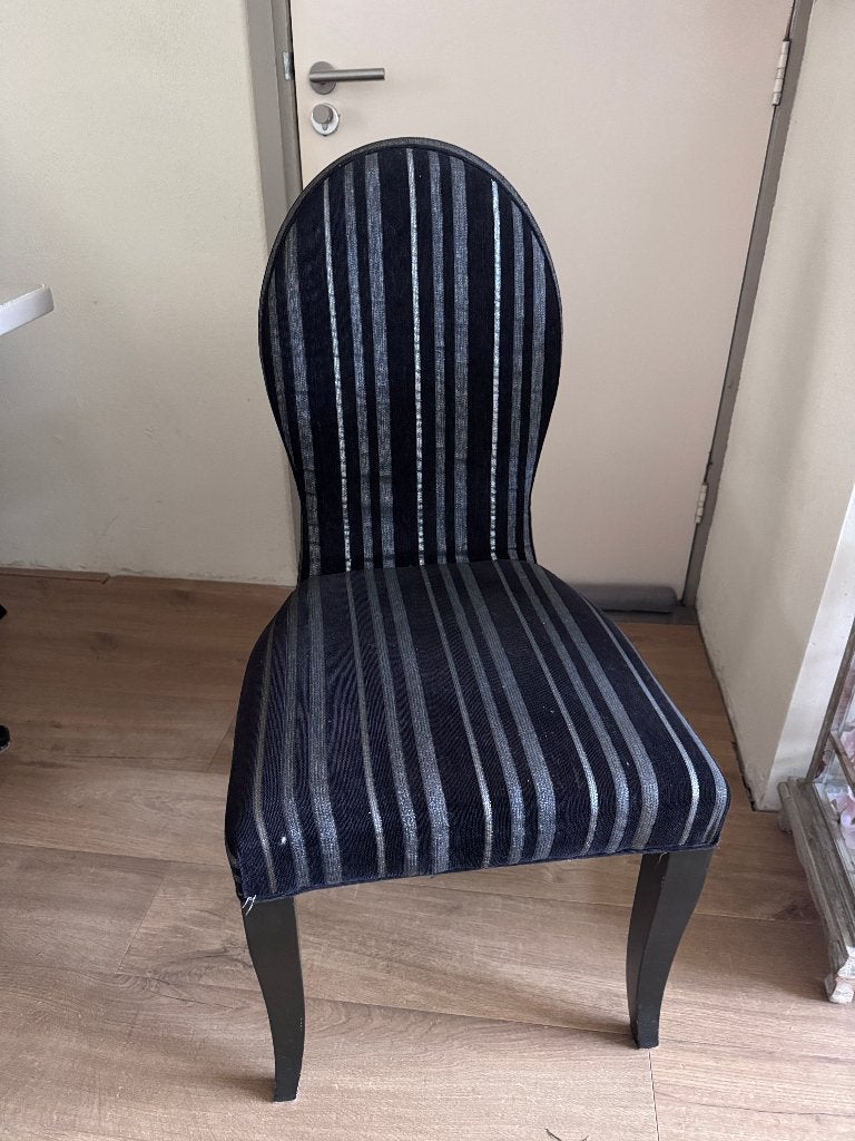 Eetkamerstoelen, Huis en Inrichting, Stoelen, Ophalen, Gebruikt, Zwart, Vijf, Zes of meer stoelen